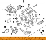 Nissan Oem 18-25 Kicks Evaporator Heater Components-heater Core 271405rb0a. Fixed Price $433.85.