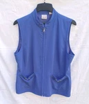 Ep Pro Periwinkle Blue Golf Vest W Horse Bit Detail Size L Outdoor Sports. Fixed Price $12.00.