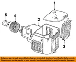 Chrysler Oem 84-97 B150 Air Conditioner Heater Components-core. Fixed Price $71.08.