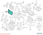 Volkswagen 2008 R32 Heater Element 1k0963235h. Fixed Price $99.99.