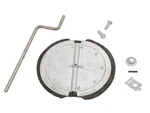 Corvette 56-62 Heater Flapper Door Replacement Kit - Outer Stainless Steel Shaft. Fixed Price $52.00.