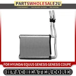 1x Hvac Heater Core For Hyundai Equus Genesis Coupe 2.0l 3.8l 4.6l 5.0l Aluminum. Fixed Price $65.34.