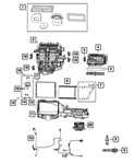Genuine Mopar Heater Core 68687045aa. Fixed Price $100.79.