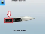 64229218552 13 14 15 16 17 18 Bmw 320i Center Left Inner Air Vent. Fixed Price $39.00.