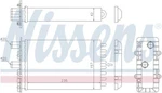 Nissens 73974 Rear Hvac Heater Core For Volkswagen Eurovan 2.5l L5 Cl Gl Mv. Fixed Price $41.06.