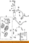 Ford Oem 99-07 Excursion Condenser, Compressor Lines-dehydrator 6c3z19c836b. Fixed Price $170.80.