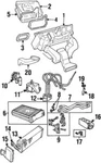 Genuine Gm 2000-2001 Cadillac Catera Heater Inlet And Outlet Pipe Kit. Fixed Price $79.19.
