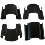 1965 1968 Mustang Heater Box Clips Set 4 Pcs Black Painted Steel Dynacorn M3516a. Fixed Price $20.95.