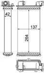 Mahle Ah 94 000s Heat Exchanger, Interior Heating For Bmw. Fixed Price $37.85.