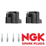 2 Ignition Coil & 4 Ngk Spark Plugs For 98-2003 Chevrolet Cavalier 2.2l Dr39. Fixed Price $51.42.