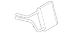 Genuine Mercedes-benz Heat Exchanger 211-830-03-61-64. Fixed Price $203.62.