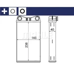 Heat Exchanger, Interior Heating Behr Mahle Ah7000s For Audi. Fixed Price $77.89.