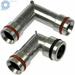 47065hp Aluminum Heater Hose Elbows Upper Lower Fit For Chevy Pontiac Buick 2pcs. Fixed Price $7.67.