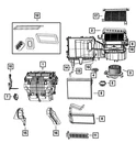 Genuine Mopar Heater Core 5191347ac. Fixed Price $258.68.