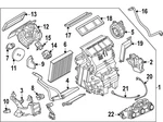 Genuine Nissan Heater Core 27140-7lf0a. Fixed Price $288.97.