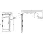 Nissens 707310 Hvac Heater Core. Fixed Price $183.57.