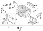 Genuine Nissan Heater Core 27140-6ca1b. Fixed Price $89.57.