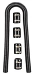 Jegs 511253 Stainless Steel Radiator Hose Kit. Fixed Price $148.99.