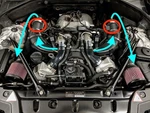 Bmw N63 Intake Cold Air Housing 550i 750i 750li 50i F01 F02 F07 F10 F11. Fixed Price $175.00.