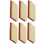 Wix Set Of 6 Air Filters Panel. Fixed Price $92.95.